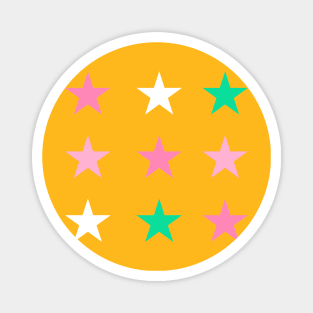 Pink Stars Magnet